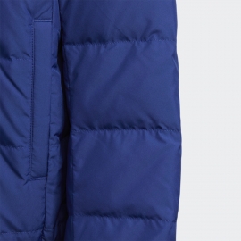 Adidas Kinderjacke Froozy Gr. 128 134 140 152 164 176 leichte Winterjacke mit Daunen Jungen + Mädchen Blau