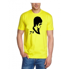 BRUCE LEE 71  t-shirt gelb