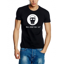 Was stinkt denn hier so ? T-SHIRT SCHWARZ S M L XL XXL XXXL