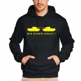 Sweat-shirt Bis einer heult hoodie schwarz S M L XL XXL