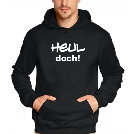 HEUL DOCH hoodie schwarz s m l xl xxl