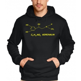 Hoodie Sweatshirt ADRENALIN hoodie schwarz