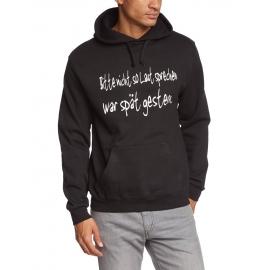 Hoodie Bitte nicht so LAUT sprechen-war spät gestern HOODIE Swea