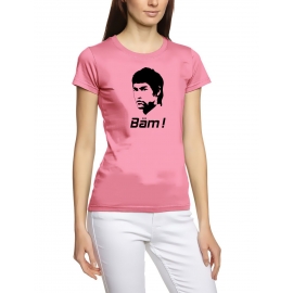 BÄM rosa girly tshirt BRUCE LEE