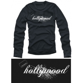 Hollywood COCAINE LONGSLEEVE T-Shirt black kokain