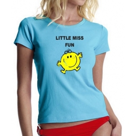 LITTLE MISS FUN girly T-SHIRT