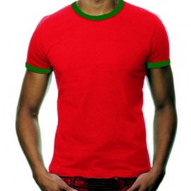 Contrast T-SHIRT RINGER