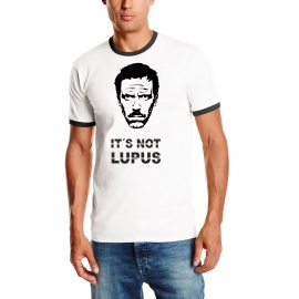 IT´S NOT LUPUS DR. HOUSE T-SHIRT CONTRAST RINGER