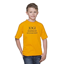 KINDER T-SHIRT JOGI RUF AN wenn DU NOCH JEMANDEN BRAUCHST KIDS