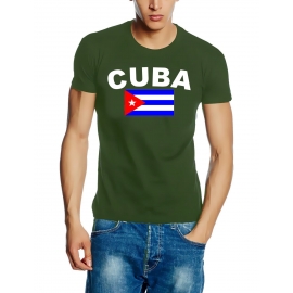 CUBA FLAGGE KUBA T-SHIRT