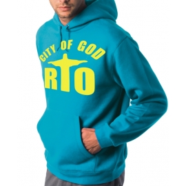 KAPUZEN SWEATSHIRT Rio City of God div. Farben