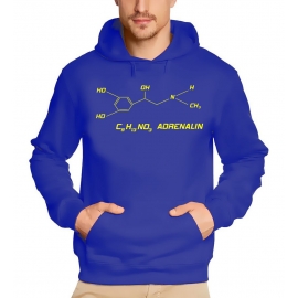 ADRENALIN HOODIE SWEATER ROYALBLAU ODER SCHWARZ